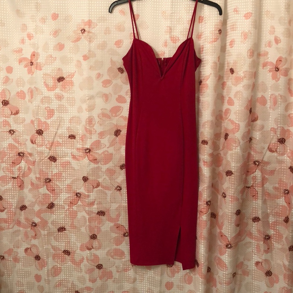 Red dress